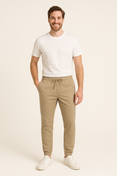 Men's Jogger Twill Pants - 6 Pack