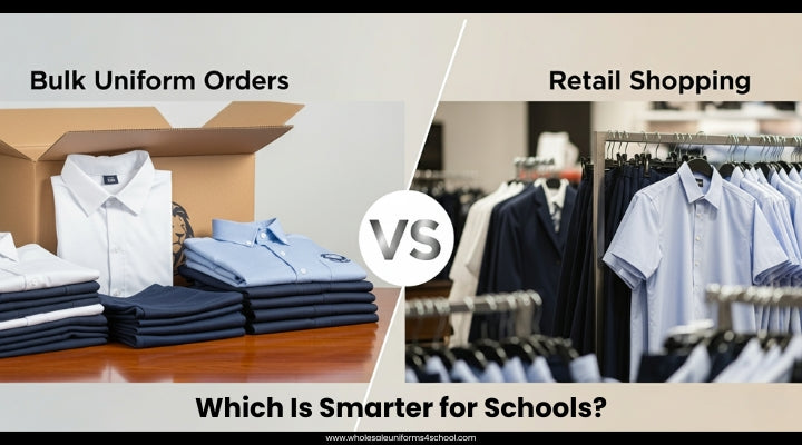 Bulk Uniform Orders vs. Retail Shopping: Which Is Smarter for Schools?