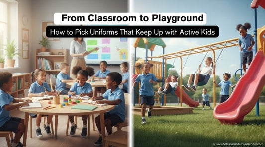 From Classroom to Playground: How to Pick Uniforms That Keep Up with Active Kids - Wholesale Bulk School Uniforms