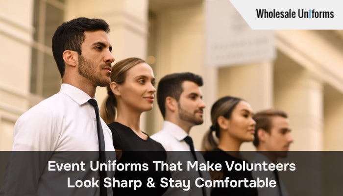 Event Uniforms That Make Volunteers Look Sharp & Stay Comfortable - Wholesale Bulk School Uniforms