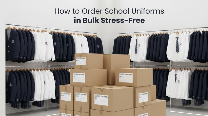 How to Order School Uniforms in Bulk Stress-Free