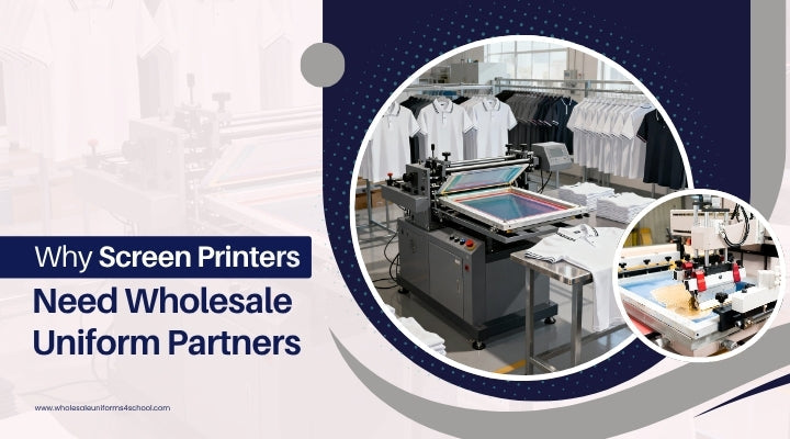 Why Screen Printers Need Wholesale Uniform Partners - Wholesale Bulk School Uniforms
