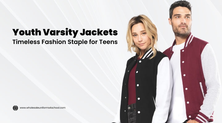 Youth Varsity Jackets: Timeless Fashion Staple for Teens - Wholesale Bulk School Uniforms
