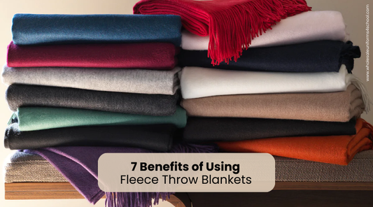 7 Benefits of Using Fleece Throw Blankets - Wholesale Bulk School Uniforms