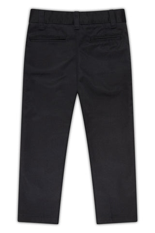 Girls Husky Flat Front Pants