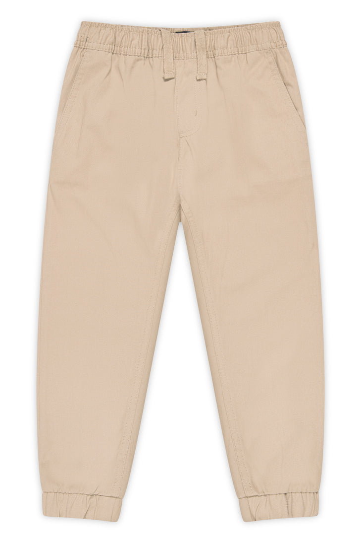 Boy's Twill Jogger Pants