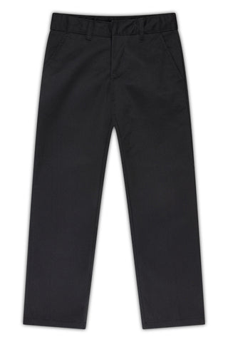 Boys Husky Flat Front Pants