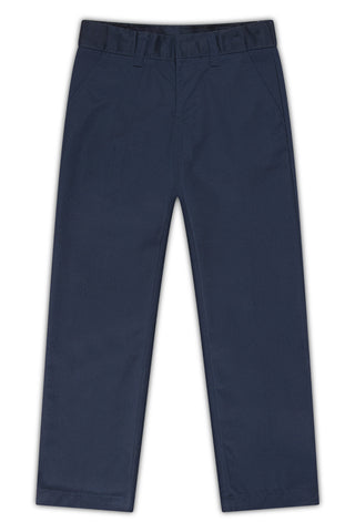 Boys Husky Flat Front Pants