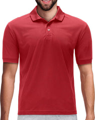 Men's Dri Fit Moisture Wicking Polo Shirt