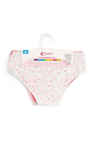 Girls 5 Pack Underwear