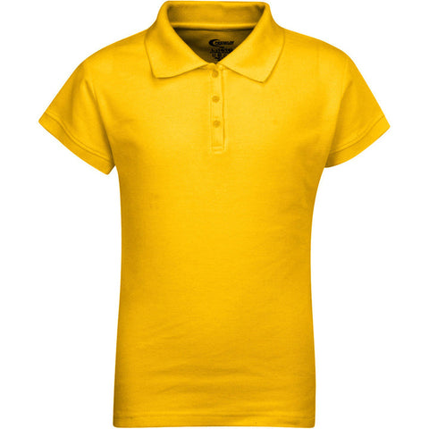 Juniors Short Sleeve Pique Polo Shirt - BIG SIZE