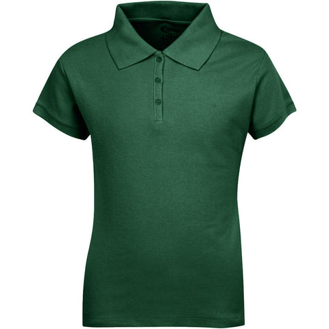 Juniors Short Sleeve Pique Polo Shirt - BIG SIZE