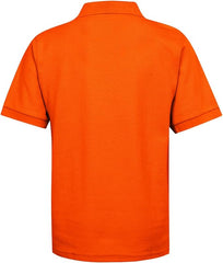 Men's Short Sleeve Pique Polo Shirt - Big Size