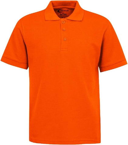 Men's Short Sleeve Pique Polo Shirt - Big Size