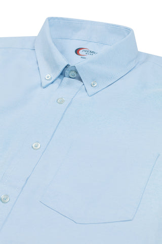 Boys Short Sleeve Oxford Shirt