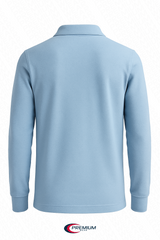 Boys/ Unisex Long Sleeve Pique Polo Shirt
