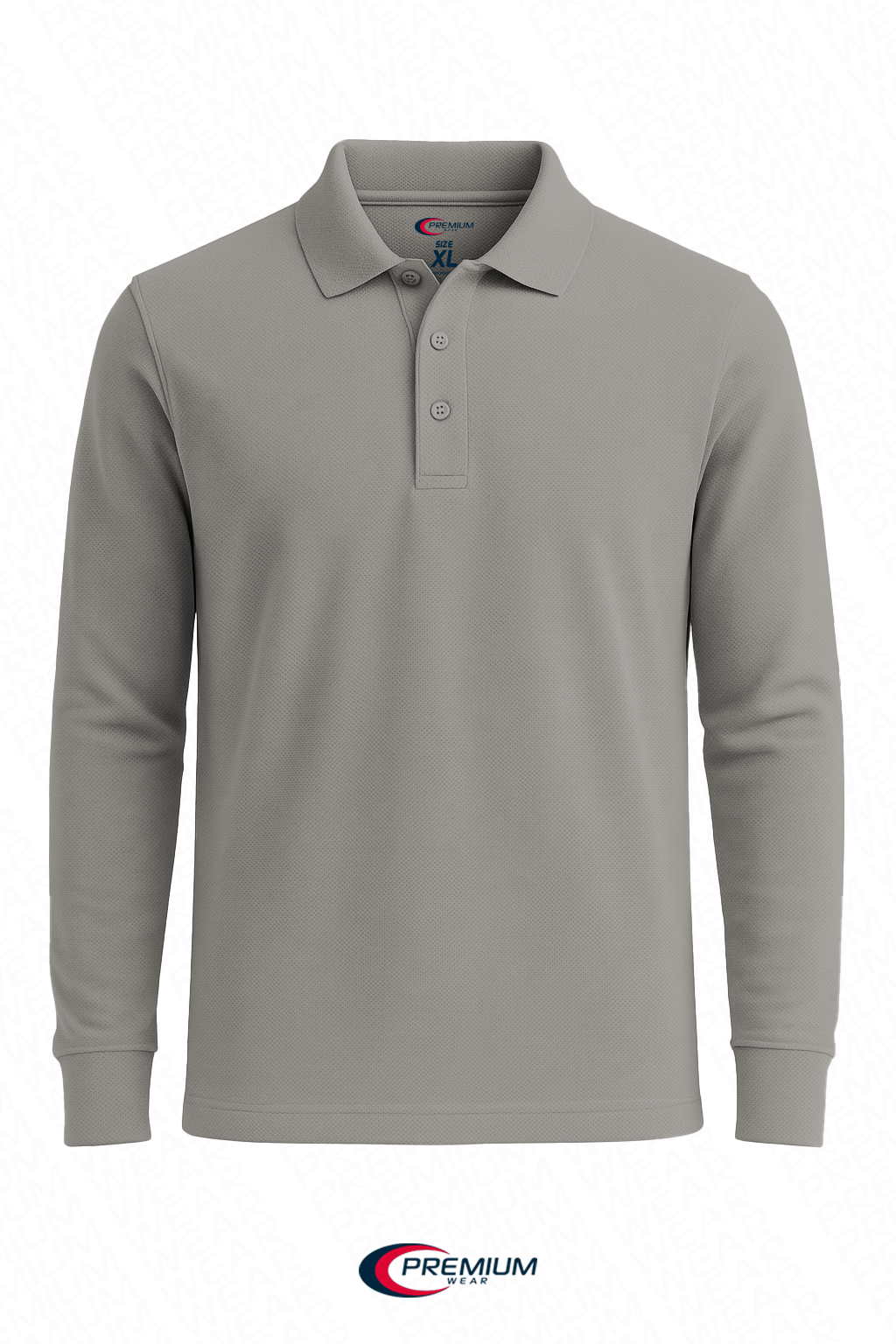 Boys/ Unisex Long Sleeve Pique Polo Shirt