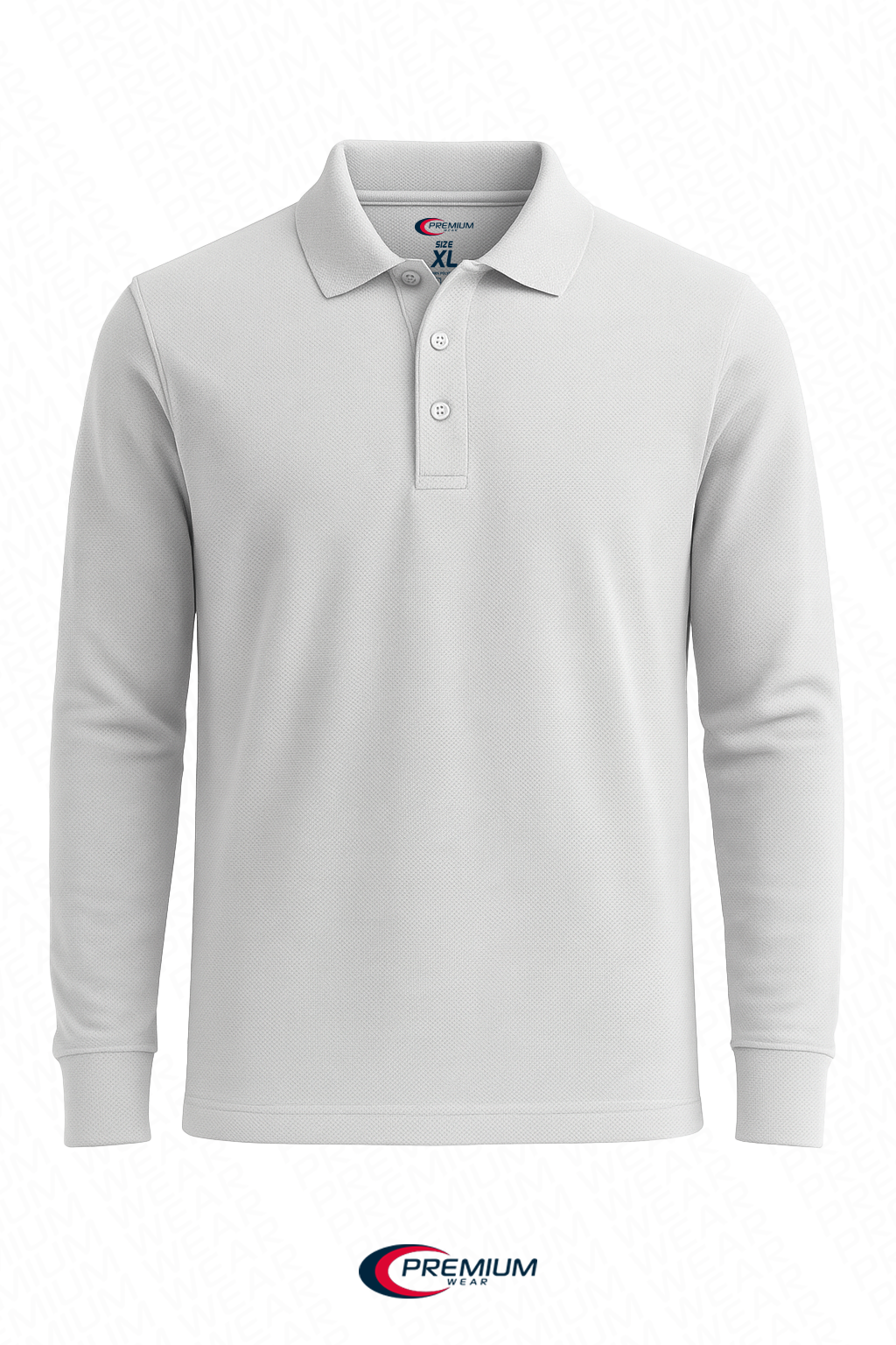 Boys/ Unisex Long Sleeve Pique Polo Shirt