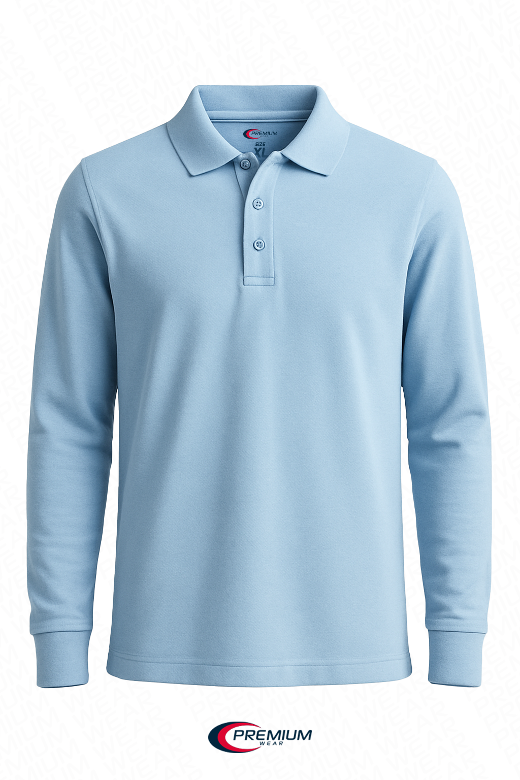 Boys/ Unisex Long Sleeve Pique Polo Shirt