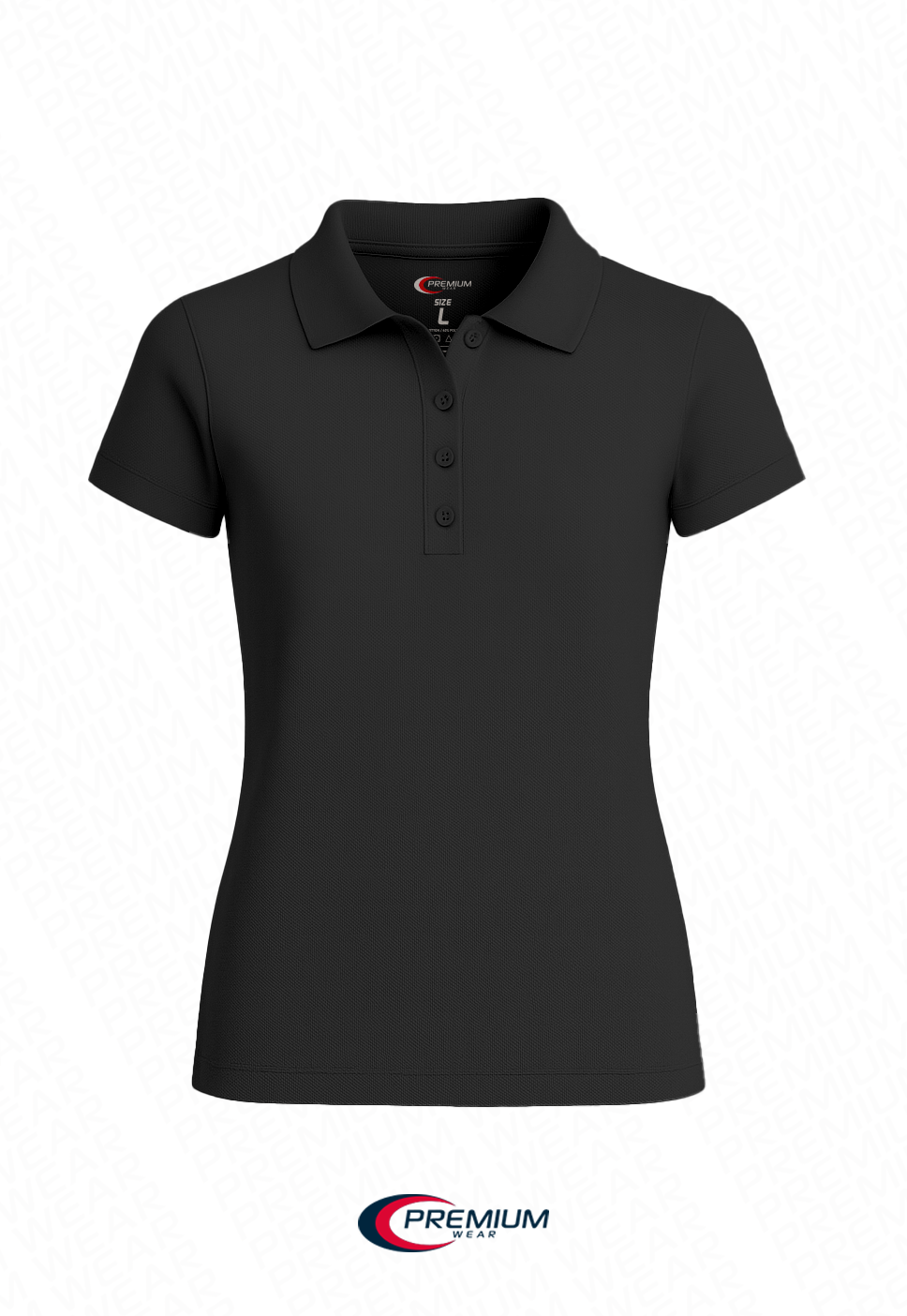 Girls Short Sleeve Pique Polo Shirt