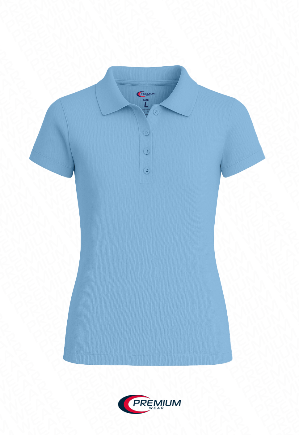 Girls Short Sleeve Pique Polo Shirt