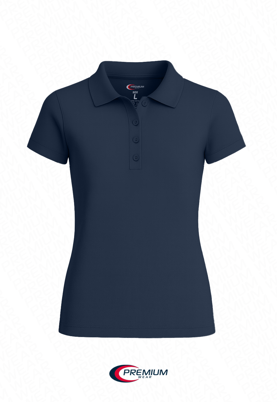 Girls Short Sleeve Pique Polo Shirt