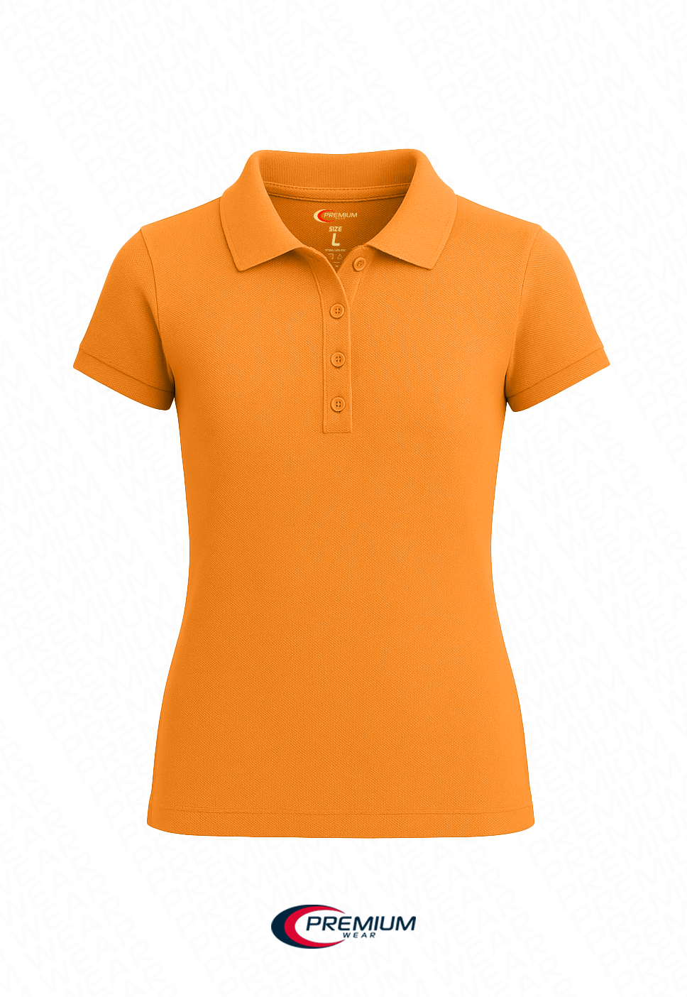 Girls Short Sleeve Pique Polo Shirt