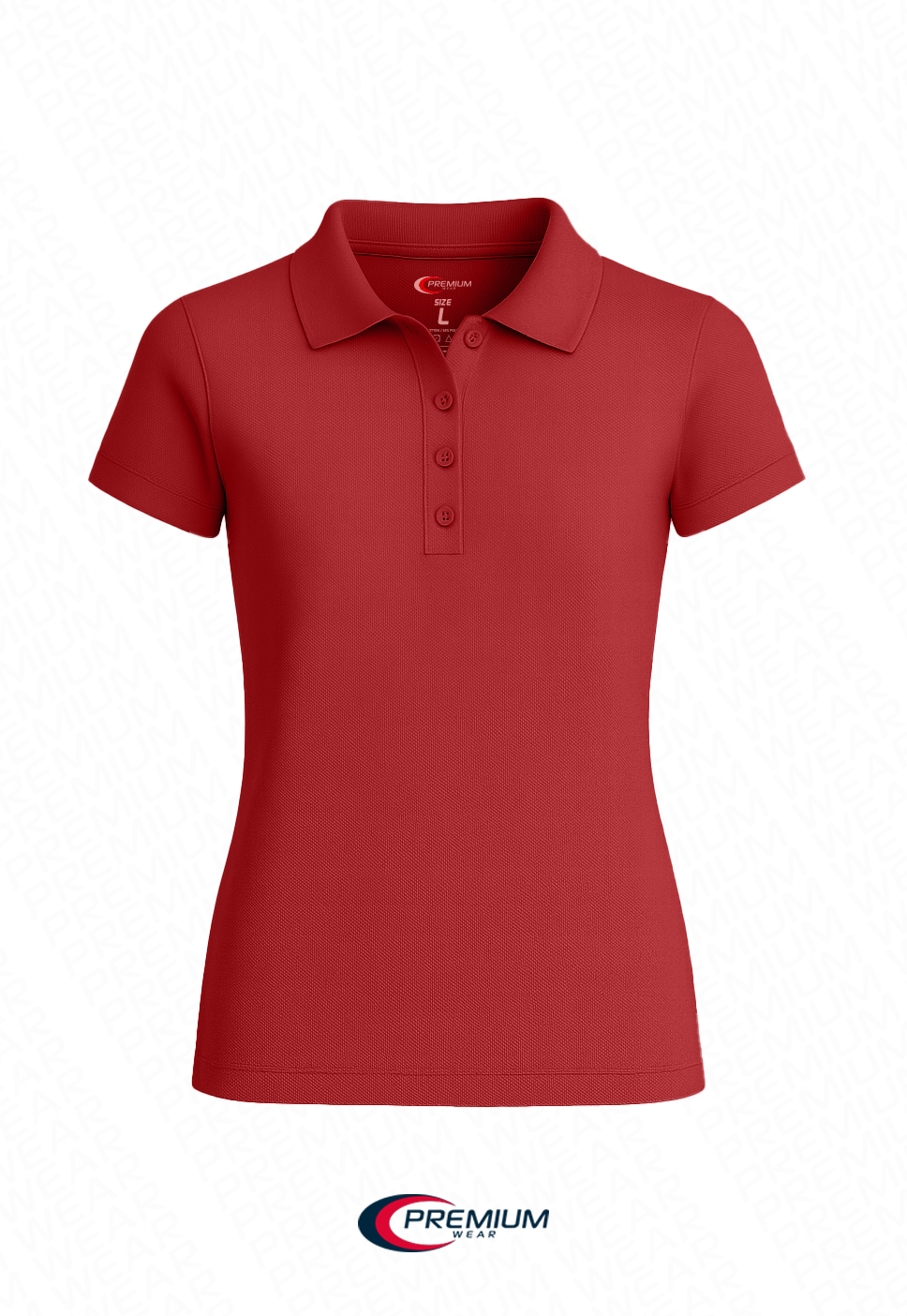 Girls Short Sleeve Pique Polo Shirt