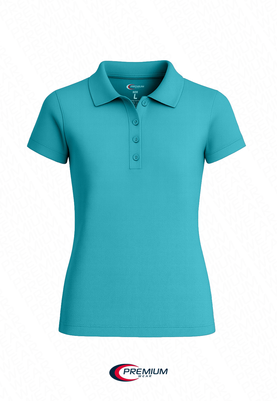 Girls Short Sleeve Pique Polo Shirt