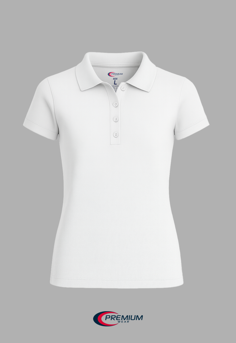 Girls Short Sleeve Pique Polo Shirt