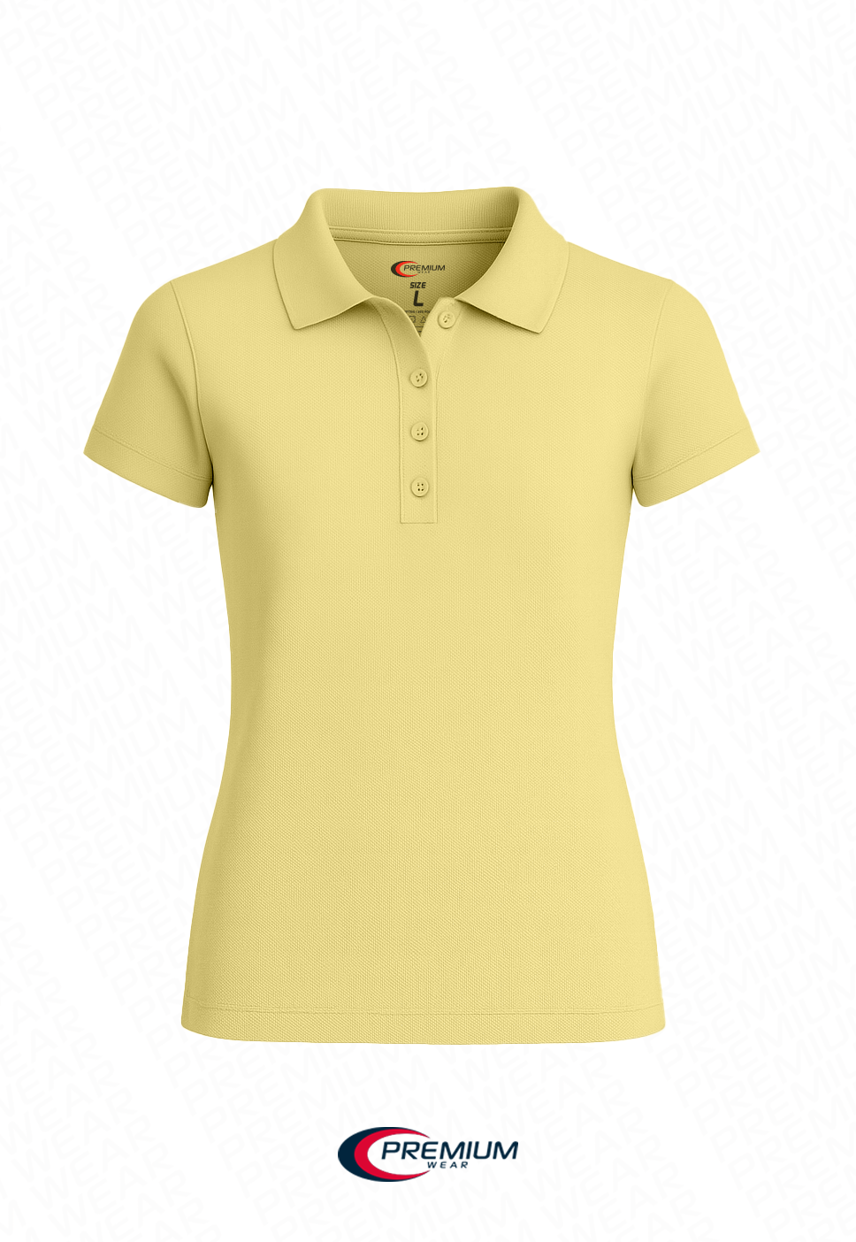 Girls Short Sleeve Pique Polo Shirt