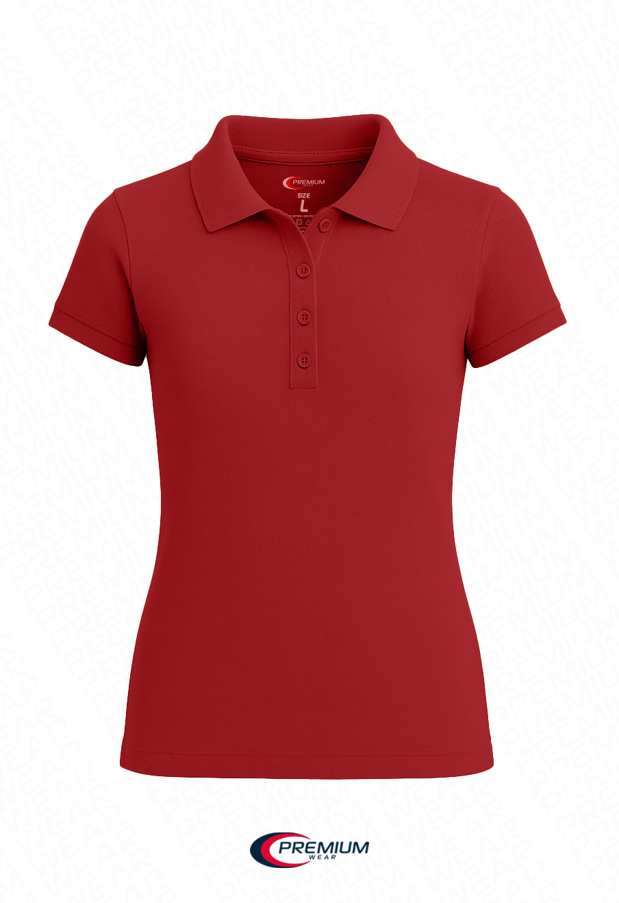 Girls Short Sleeve Pique Polo Shirt