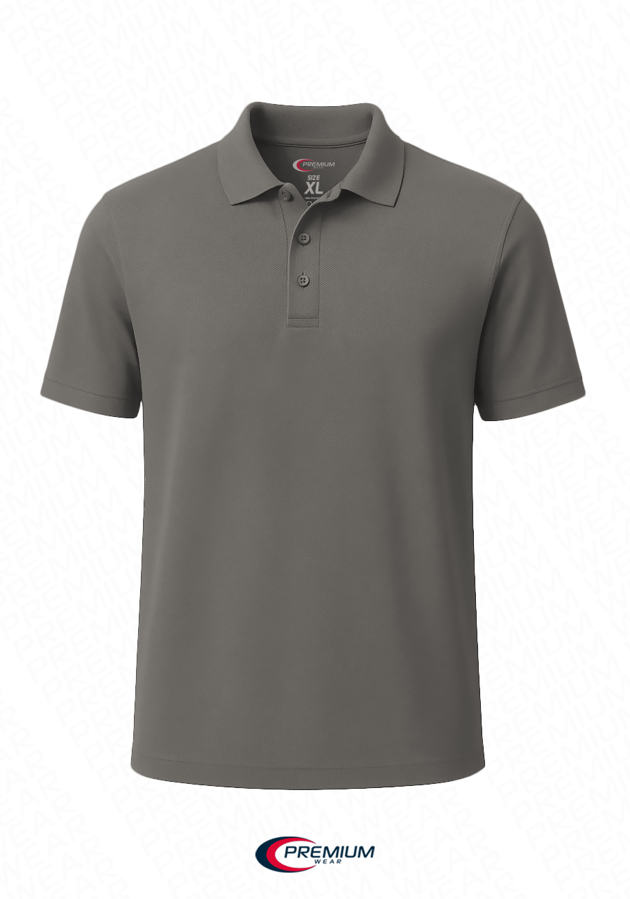 Men's Dri Fit Moisture Wicking Polo Shirt - Single