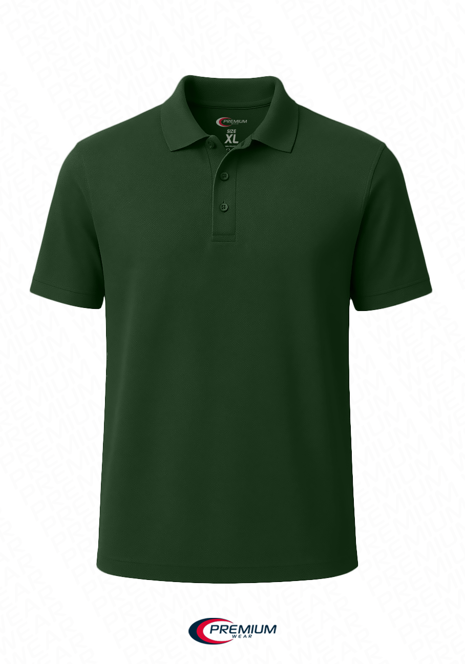 Boys/Unisex Dri Fit Moisture Wicking Polo Shirt - 3 pack - Wholesale Bulk School Uniforms