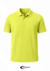 Men's Dri Fit Moisture Wicking Polo Shirt - Single