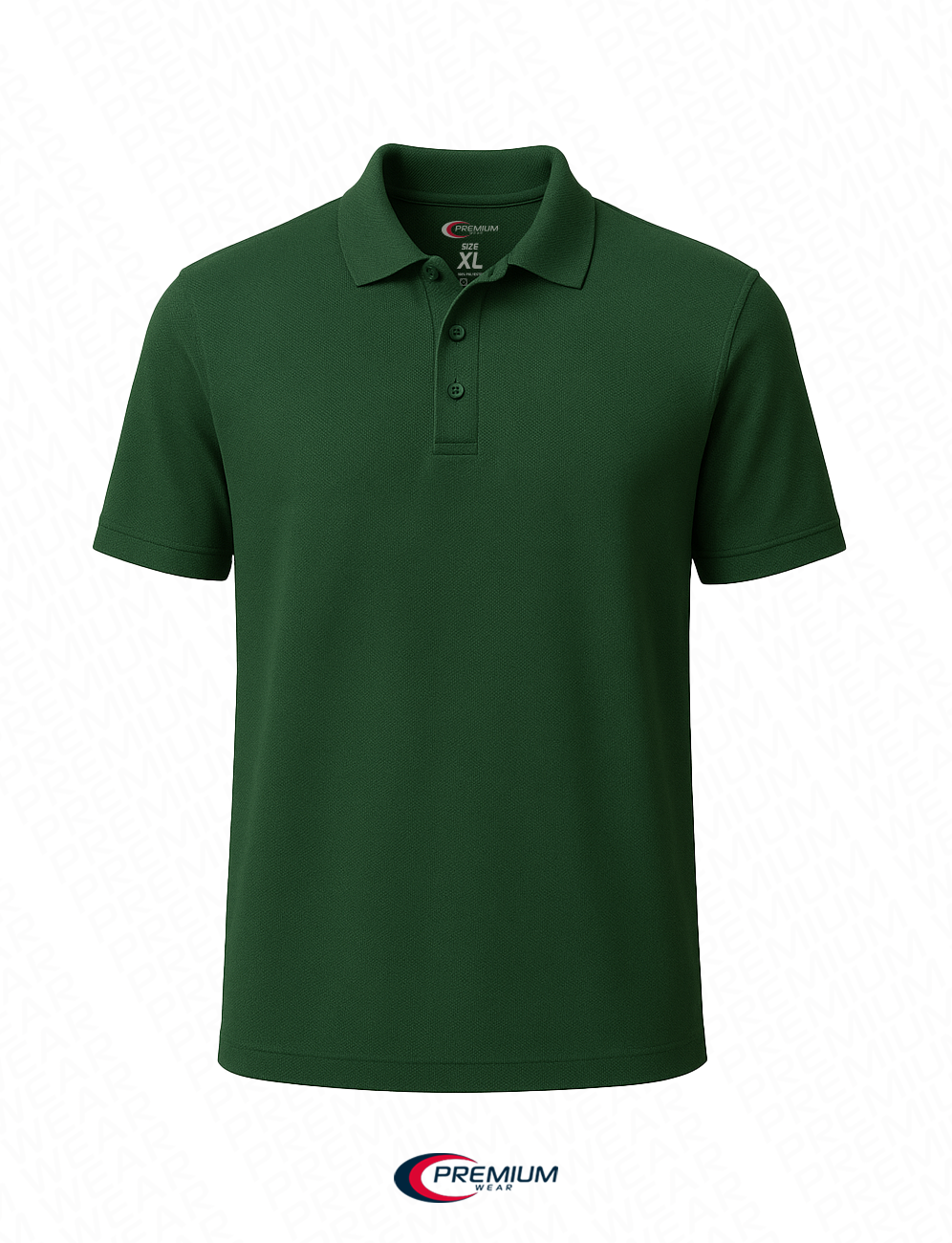 Men's Dri Fit Moisture Wicking Polo Shirt - Single