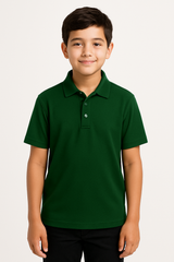 Boys/Unisex Dri Fit Moisture Wicking Polo Shirt