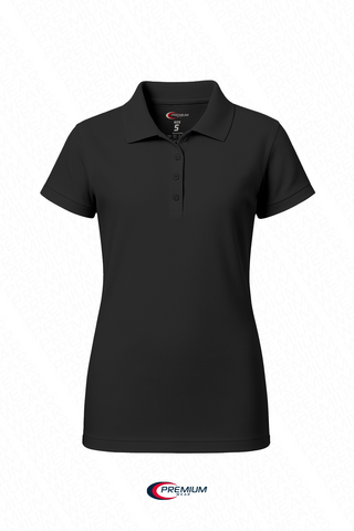 Juniors Short Sleeve Dri Fit Moisture Wicking Polo Shirt
