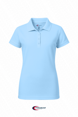 Juniors Short Sleeve Dri Fit Moisture Wicking Polo Shirt - single