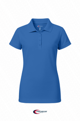 Juniors Short Sleeve Dri Fit Moisture Wicking Polo Shirt - single