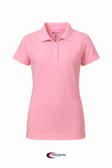 Juniors Short Sleeve Dri Fit Moisture Wicking Polo Shirt - single