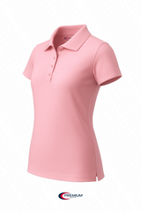 Juniors Short Sleeve Dri Fit Moisture Wicking Polo Shirt - single