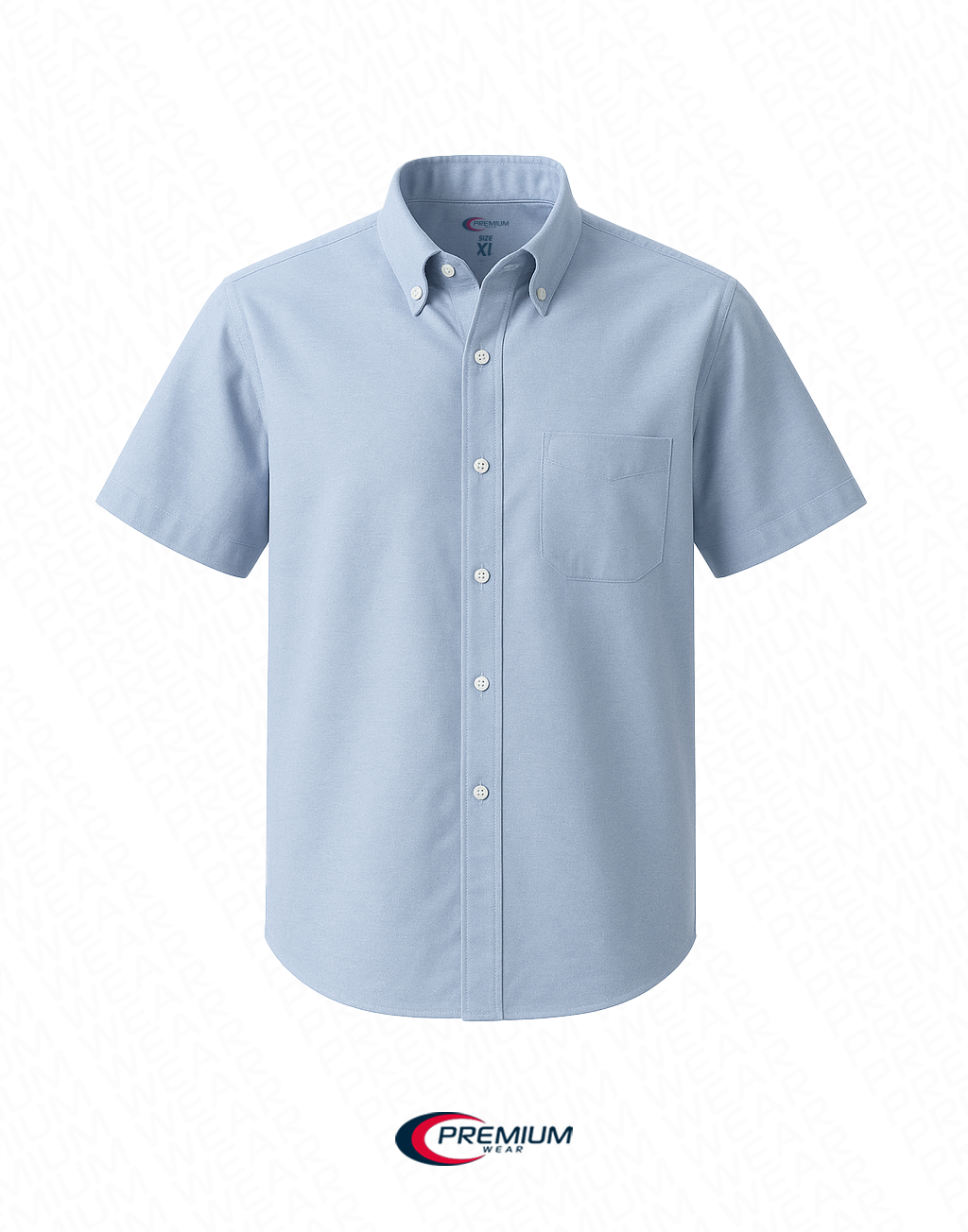 Boys Short Sleeve Oxford Shirt