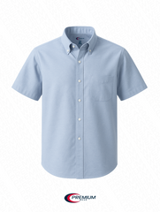 Boys Short Sleeve Oxford Shirt - 24 Pack