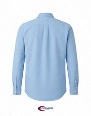 Men's Long Sleeve Oxford Shirt - Big Size