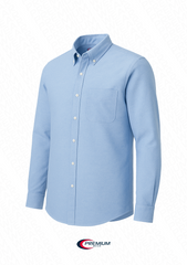 Men's Long Sleeve Oxford Shirt - Big Size