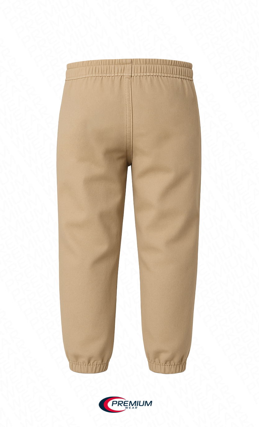 Boy's Twill Jogger Pants
