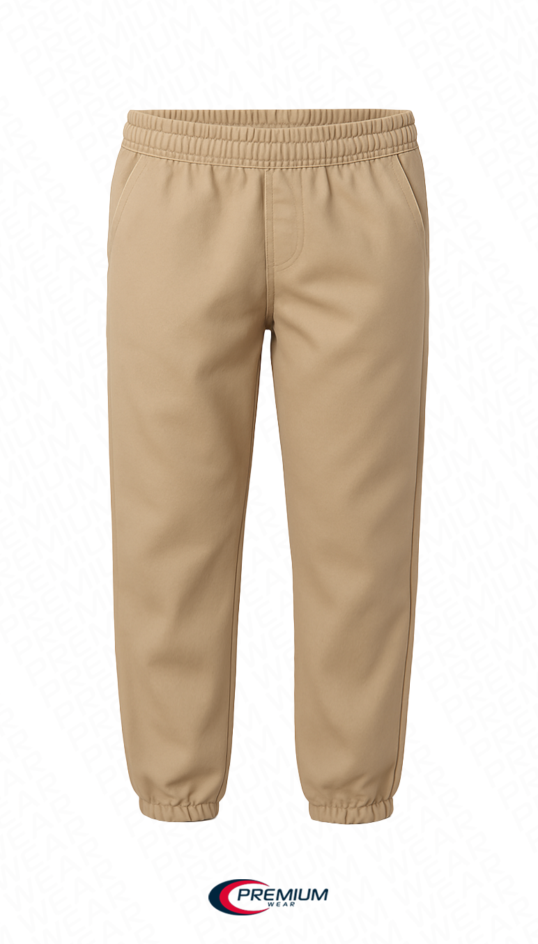 Boy's Twill Jogger Pants