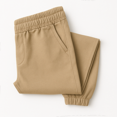 Boy's Twill Jogger Pants - Single