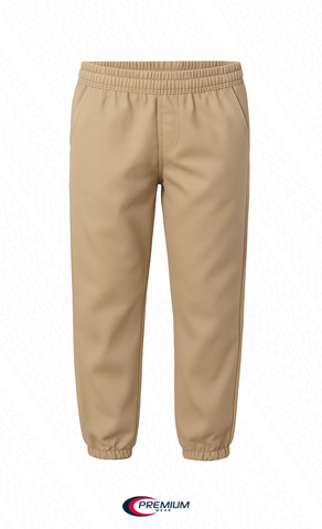 Boy's Twill Jogger Pants